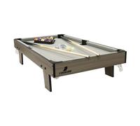 Cougar Mini Table de Billard, 3 ft Chêne/Grise | Tous Accessoires Inclus | Jeux pour Enfants et Adultes | Jeux d'Intérieur | Dimensions 91,5 x 51 x 20,5 cm