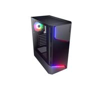 Cougar MX360 RGB - Mid tower - ATX - panneau latéral fenêtré (verre trempé) - pas d'alimentation (ATX) - USB/Audio