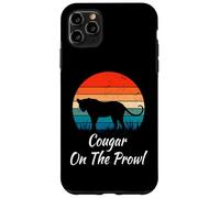 Cougar on The Prowl Funny Dating Divorcé Gen X Retro Humour Coque pour iPhone 11 Pro Max