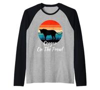 Cougar on The Prowl Funny Dating Divorcé Gen X Retro Humour Manche Raglan