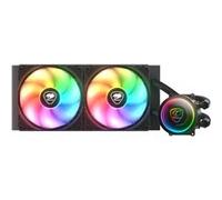 COUGAR POSEIDON ELITE ARGB - Système de refroidissement liquide de processeur - Taille de radiateur : 240 mm - (pour : LGA1851, LGA115x Socket, LGA1200, LGA1366, LGA1700, AM2, AM3, AM4, AM5, FM1, FM2)