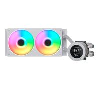 Cougar Gaming Refroidisseur liquide pour processeur CGR-PSDVARGB-W-240 tout-en-un 12 cm Blanc