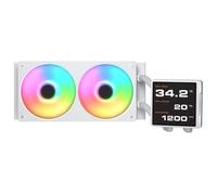 Cougar Poseidon Vistek Pro 240 ARGB Blanc Refroidisseur CPU à Eau