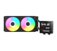 Cougar Poseidon Vistek Pro 240 CPU Refroidisseur à Eau 240 ARGB Noir