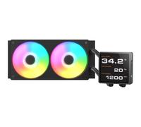COUGAR Poseidon Vistek Pro ARGB 240 AiO Liquid Watercooling - Black