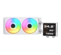COUGAR Poseidon Vistek Pro ARGB 240 AiO Liquid Watercooling - White