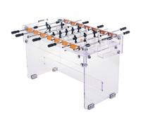 Cougar Prism Pro Elite Babyfoot | Table de babyfoot en acrylique - Design moderne | 8 balles et 2 compteurs de points en métal inclus | Baby-foot d'intérieur pour enfants et adultes | 144 x 75 x 90 cm