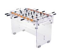 Cougar Prism Pro Elite Babyfoot | Table de babyfoot en acrylique - Design moderne | 8 balles et 2 compteurs de points en métal inclus | Baby-foot d'intérieur pour enfants et adultes | 144 x 75 x 90 cm