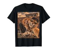 Cougar Running Back RB Selfie Vintage School College Mascotte T-Shirt Graphique avec Valeur