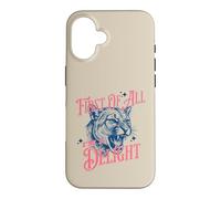 Cougar Sarcastique drôle, Tout d'abord, Je suis Un délice, rétro des années 90 Coque pour iPhone 16