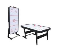 Cougar Icing XL Air Hockey de Table Pliable pour l'intérieur | Accessoires inclus | Table jeu Airhockey Adulte & Enfant