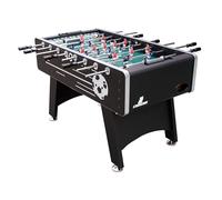 Cougar Table de Babyfoot Arena noir | Jeu de Football de Table intérieur adulte & enfant | Avec 4 balles & comptoir de points