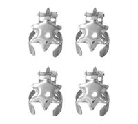 Cougeoir Vintage - 4X Stoppeur Flamme Automatique, Bague Clip Mèche | Decorative Fire Tamer, Outil D'extincteur Bougie, Crochet Commande, Arrêt Bougie Wicknd Wick pour Décoration Intérieure