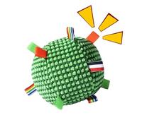 Couineurs pour Petit Chien Balle Interactive En Peluche D'Enrichissement | Jouet Animalier Pour Espace De En Coin, Moment Seul, Appartement, Cuisine, Salle De Séjour, Maison Vert