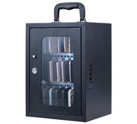 COUIVQA Armoire de Rangement pour téléphone Portable 12 à 60 Positions avec Trous de Dissipation Thermique et Serrure de Porte - Idéale pour l'école, Le Bureau et la Gestion des appareils