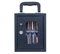 COUIVQA Armoire de Rangement pour téléphone Portable 12 à 60 Positions avec Trous de Dissipation Thermique et Serrure de Porte - Idéale pour l'école, Le Bureau et la Gestion des appareils