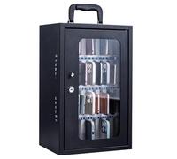 COUIVQA Armoire de Rangement pour téléphone Portable 12 à 60 Positions avec Trous de Dissipation Thermique et Serrure de Porte - Idéale pour l'école, Le Bureau et la Gestion des appareils