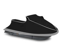 CoukouCover Housse de Jet Ski remorquable - Housse de Protection imperméable et résistante pour PWC 2 Places avec Bandes réfléchissantes et aérations pour Seadoo, Yamaha, Kawasaki Polaris, Convient