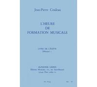 Couleau: heure de formation musicale debutant 1/livre de l'eleve