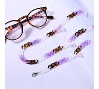 Couleur Acrylique Lunettes De Soleil Lunettes Chaîne pour Femmes Sangle Accrocher Spectacle Cordon Titulaire Lanières Été