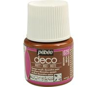 Couleur acrylique opaque et mate - Brun - 45 ml