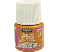 Couleur acrylique opaque et mate - Ocre - 45 ml
