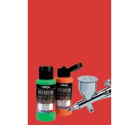 Couleur Acrylique Pour Aérographe Vallejo Premium 62005 Rouge Brillant 60ml.