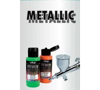 Createx Vallejo Peinture Premium 60 ml – Couleur Silver