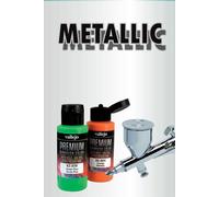 Couleur Acrylique Pour Aérographe Vallejo Premium 62048 Argent 60ml.