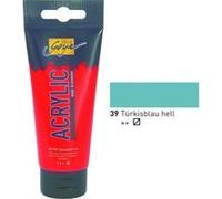 Couleur acrylique solo goya, bleu turquoise, 100 ml kreul 84139 Bleu G
