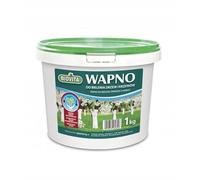 Couleur arbre fruitier blanc - 1 kg de coquille de jardin dans un seau pratique, peinture arbre pour protection contre le gel et l'entretien