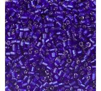 Couleur argent à l'intérieur des perles de rocaille en forme de tube perle de verre tchèque pour la fabrication de bijoux sacs vêtements couture bracelet à bricoler soi-même en gros-8-2,5xApx 430 piè