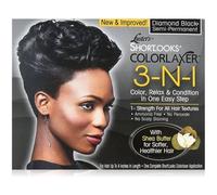 Couleur, Assouplissement et Soin nourrissant 3-EN-1 - Noir - Luster ShortLooks Colorlaxer