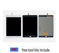 Couleur BLANC Écran LCD pour tablette Samsung Galaxy Tab A 8.0 SM-T357T Display l'écran tactile FULL Assembly +FREE TOOLS