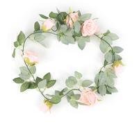 Couleur blanche Ambiance romantique et naturelle Décor de chambre à coucher pour l'intérieur à l'ombre de la lumière Rose