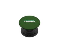 Couleur Blanche drôle moitié nausée PopSockets PopGrip Adhésif