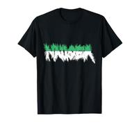 Couleur Blanche drôle moitié nausée T-Shirt