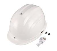 Couleur Blanche du travailleur de la Construction 8000mAh Casque de sécurité de Refroidissement de Massage à Double Ventilateur