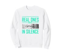 Couleur Bleu Sarcelle Clair Aqua Say Less Real Ones Light Teal Aqua WT Sweatshirt