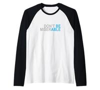 Couleur Bleue Be Able Blue Graphic Manche Raglan