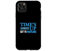 Couleur Bleue Get to Hustling Blue Graphic Coque pour iPhone 11 Pro Max