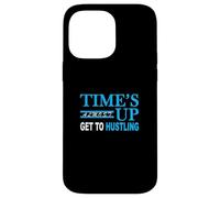 Couleur Bleue Get to Hustling Blue Graphic Coque pour iPhone 14 Pro Max