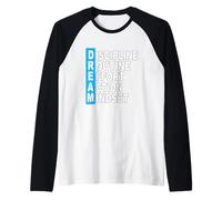 Couleur Bleue More Than A Dream Blue Graphic Manche Raglan