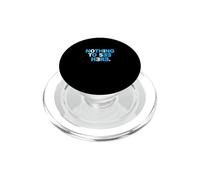 Couleur Bleue, Rien à Voir Ici, Bleu Graphique PopSockets PopGrip pour MagSafe