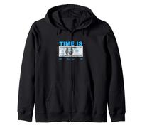 Couleur Bleue : Vous Savez déjà Quelle Heure Graphique Bleu Sweat à Capuche