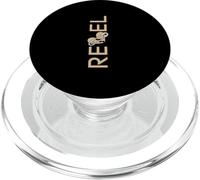 Couleur bronzée Rebel Vertical Tan Graphic PopSockets PopGrip pour MagSafe
