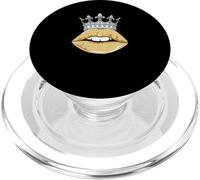 Couleur bronzée Royal Kiss Tan Graphic PopSockets PopGrip pour MagSafe