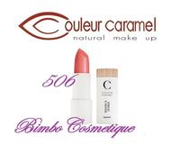 COULEUR CARAMEL BIO ROUGE A LEVRES SATINE 506 PINK CORAIL 3,5GR NEUF