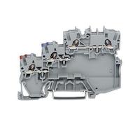 Couleur Codé 3 Conducteur Capteur Terminal Bloc Poussoir En Cage Collier 35Mm