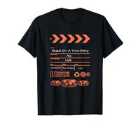 Couleur Corail comme Un Film Graphique Corail T-Shirt
